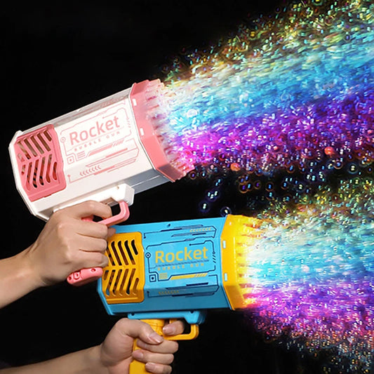 Electric Bubble Gun for Kids – 40 & 69 Holes