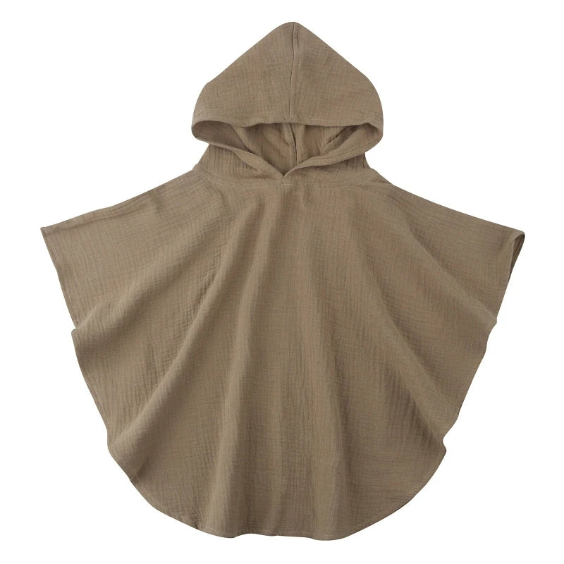 Baby Hooded Bath Towel for Infant Boy Girl Breathable Swaddle Wraps Warm Shower Towel Comfortable Quick-Drying Bathrobe