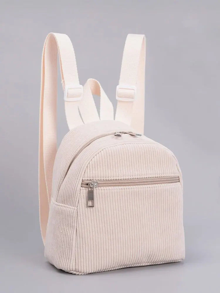 Kids Minimalist Corduroy Classic Backpack