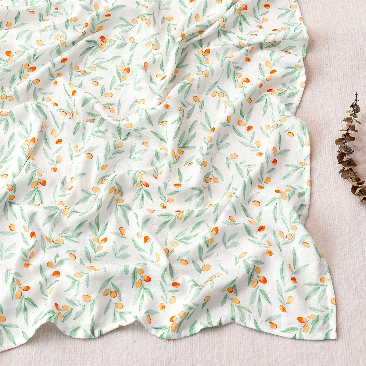 120x120cm Bamboo Cotton Baby Swaddle Bedding Bath Towel Infant Wrap Gauze Muslin Blankets Breathable For Newborn Baby Dropship