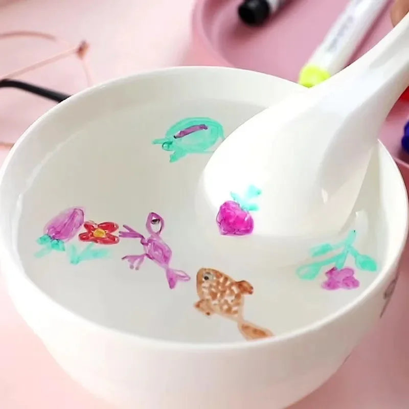 Magical Water Floating Pen Colorful Mark Pen Kid Drawing Early Art Education Doodle Water Pens Student Colorful Doodle Water Pen