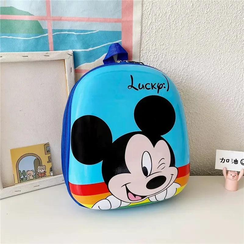 Disney's New Children's Backpack Hard Eggshell Bag Elsa Schoolbag For Girls Large Capacity Back To School