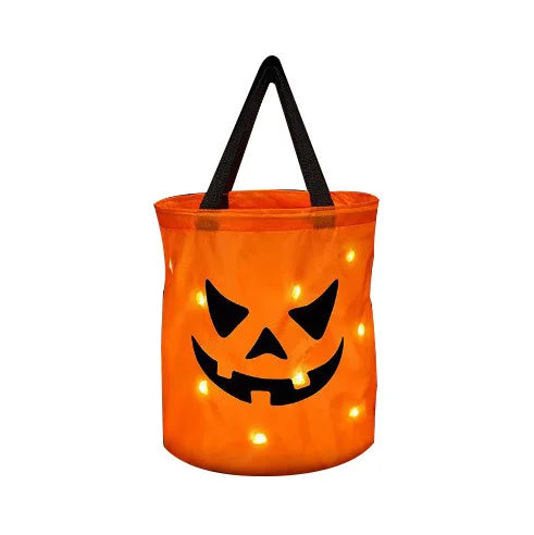 LED Light-Up Halloween Trick or Treat Bucket