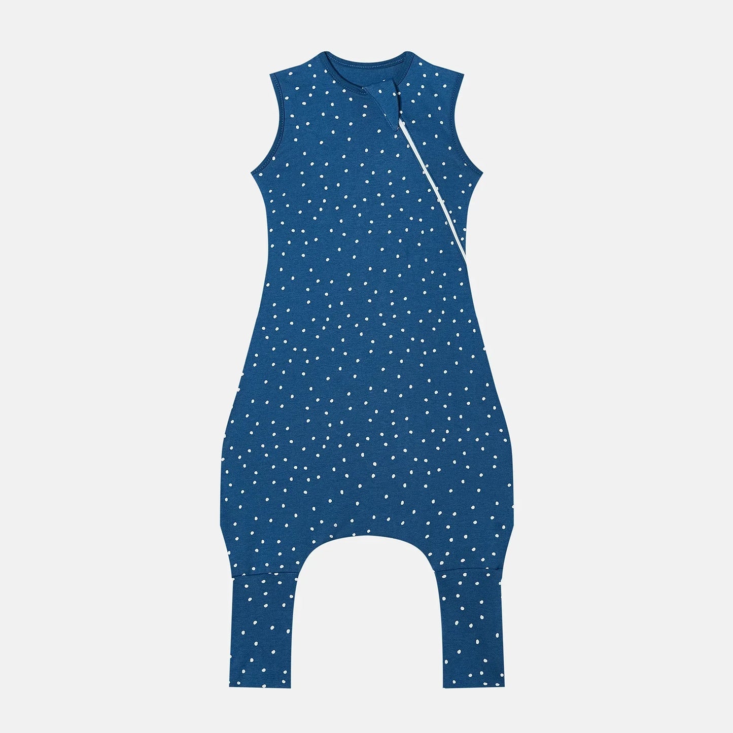 INSULAR Baby Soft Sleep Sack With Feet Infant Sleeveless Sleeping Bags Children's Homewear Premium Cotton 2-Way Zipper4 Seasons