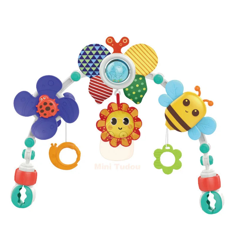 Baby Stroller Arch Musical Rattle Toy
