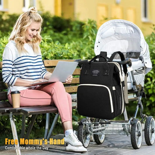 Diaper Bag Mummy Backpack Large Capacity Bag Mom Baby Multi-function Waterproof Outdoor Travel Diaper Bags For Baby Care