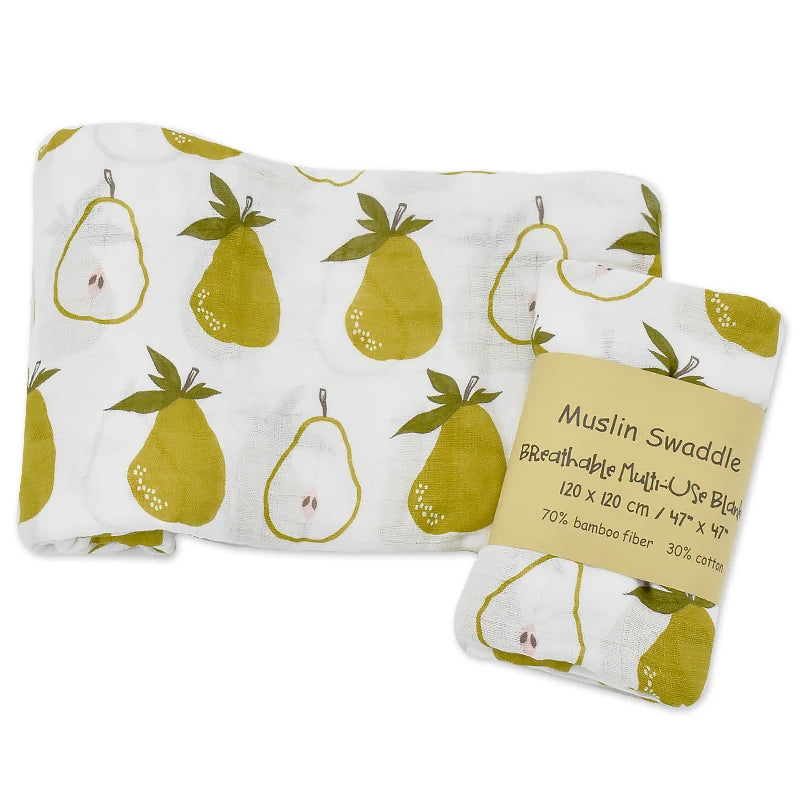 120x120cm Bamboo Cotton Baby Swaddle Bedding Bath Towel Infant Wrap Gauze Muslin Blankets Breathable For Newborn Baby Dropship
