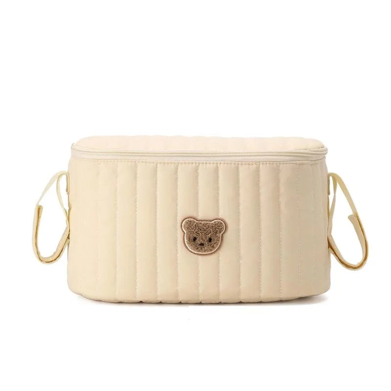 Mommy Bag Korea Cute Bear Portable Multifunctional Stroller Nappy Bag Soft Maternity Storage Bags Baby Diaper Organizer