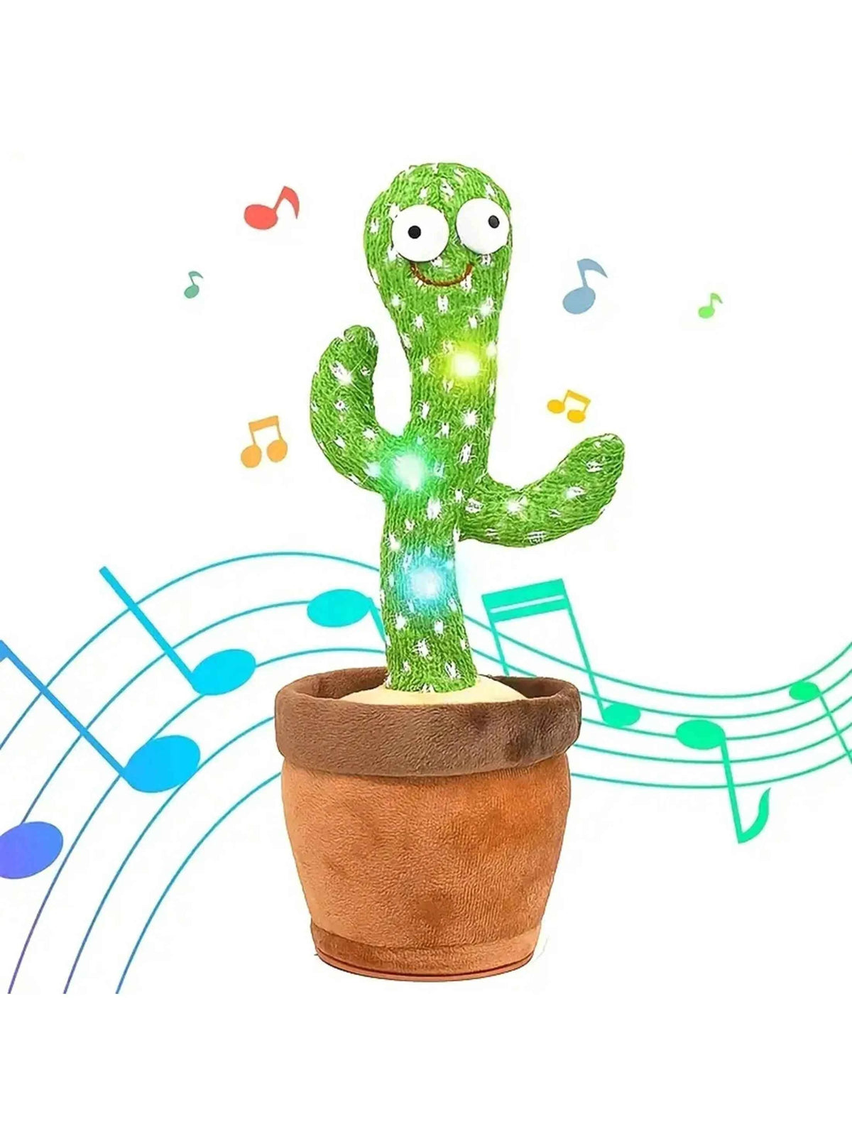 Dancing Talking Cactus Toy - Repeats & Sings for Kids 3+