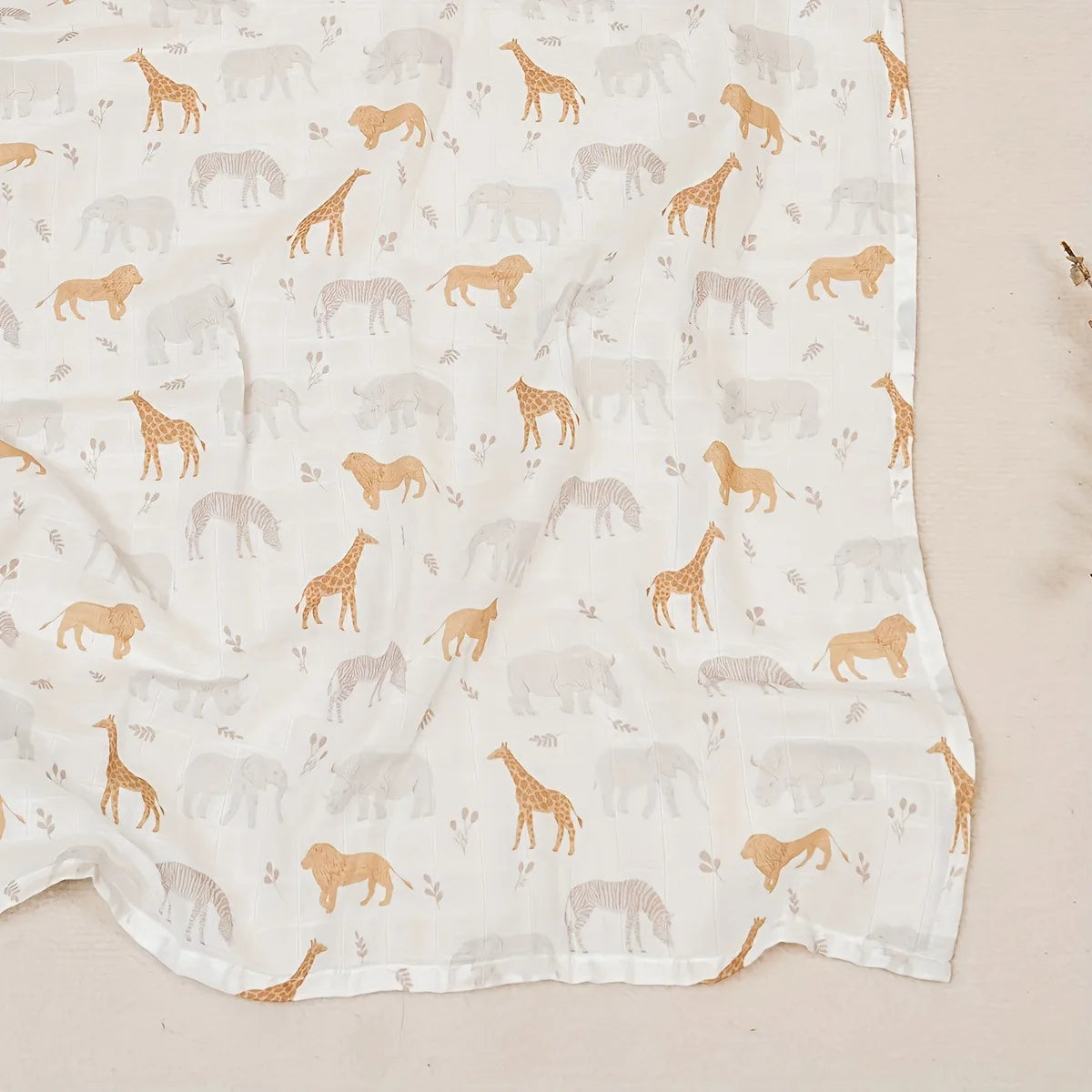120x120cm Bamboo Cotton Baby Swaddle Bedding Bath Towel Infant Wrap Gauze Muslin Blankets Breathable For Newborn Baby Dropship