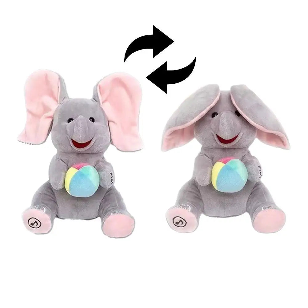 Musical Hide & Seek Elephant Soft Toy for Babies