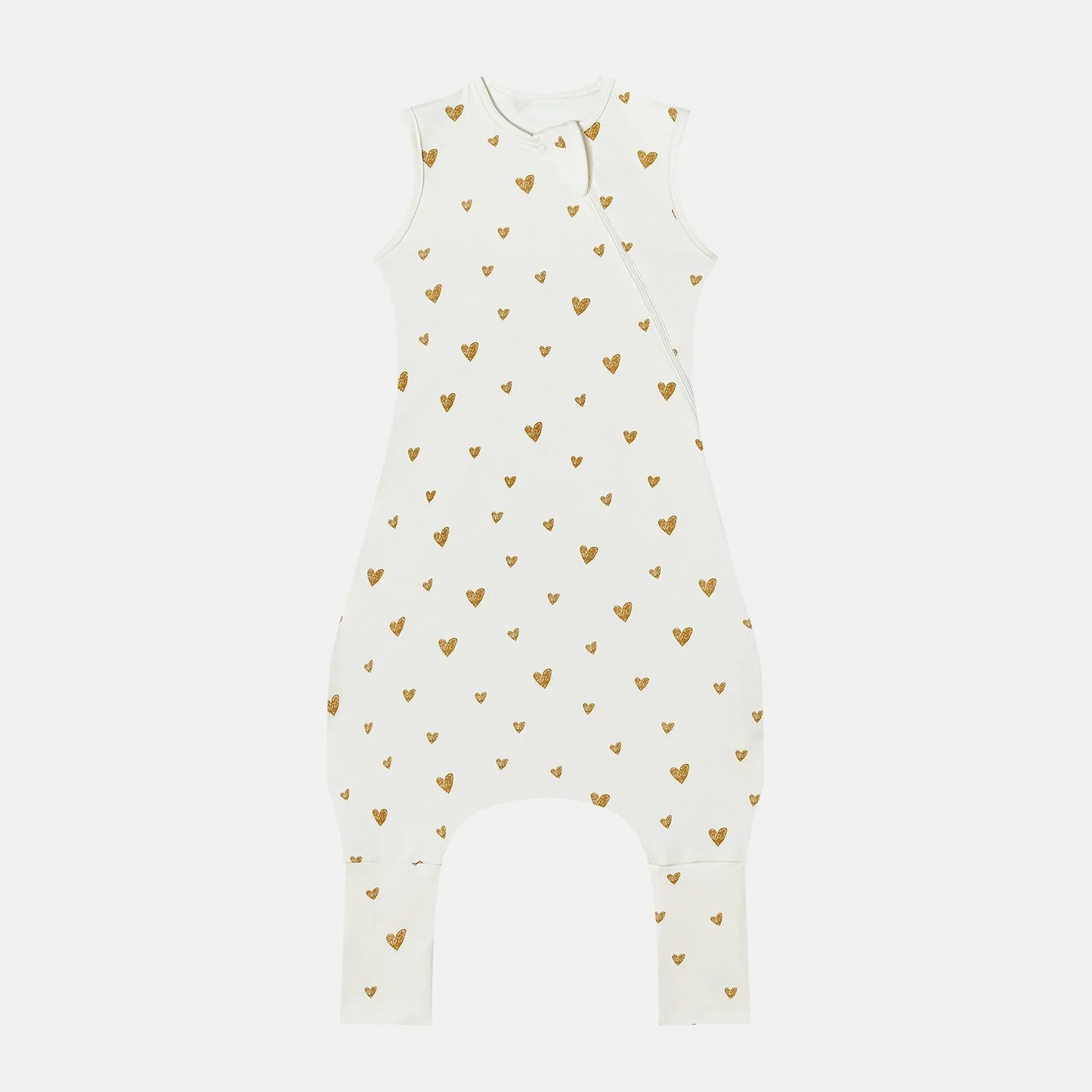 INSULAR Baby Soft Sleep Sack With Feet Infant Sleeveless Sleeping Bags Children's Homewear Premium Cotton 2-Way Zipper4 Seasons