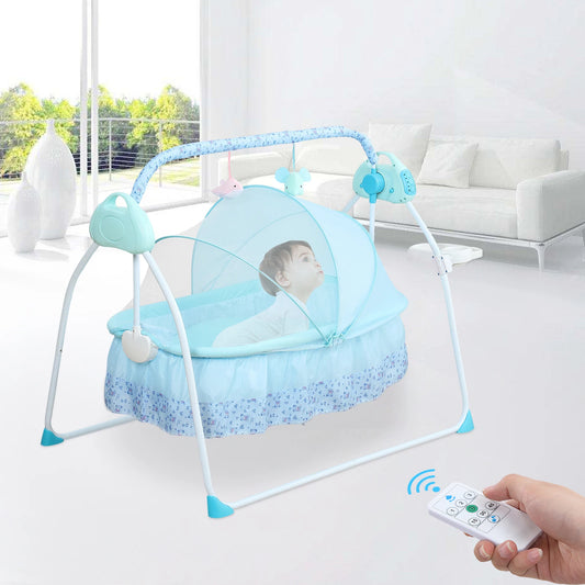 Automatic Baby Swing with Music & Mosquito Net - for Infants