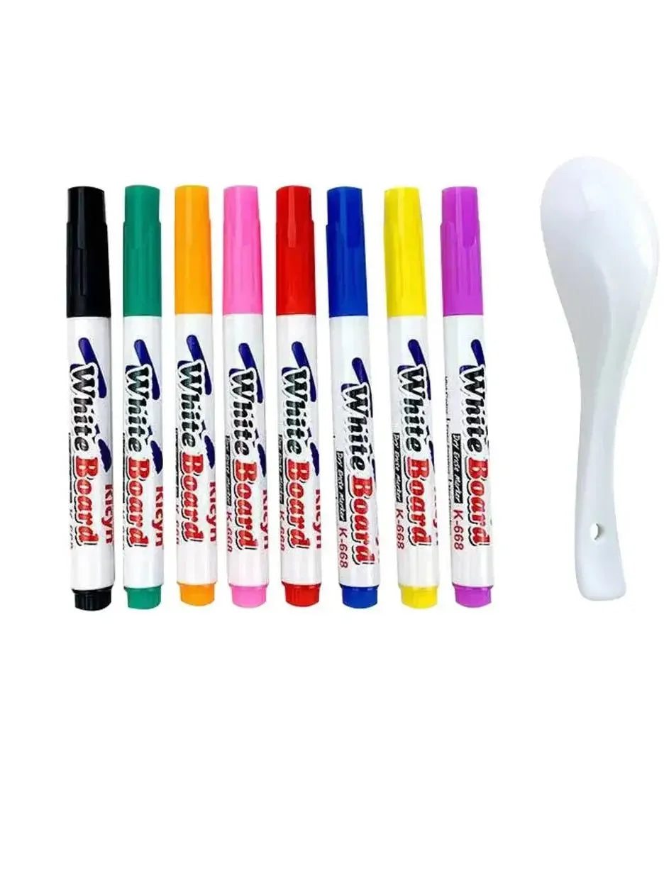 Magical Water Floating Pen Colorful Mark Pen Kid Drawing Early Art Education Doodle Water Pens Student Colorful Doodle Water Pen