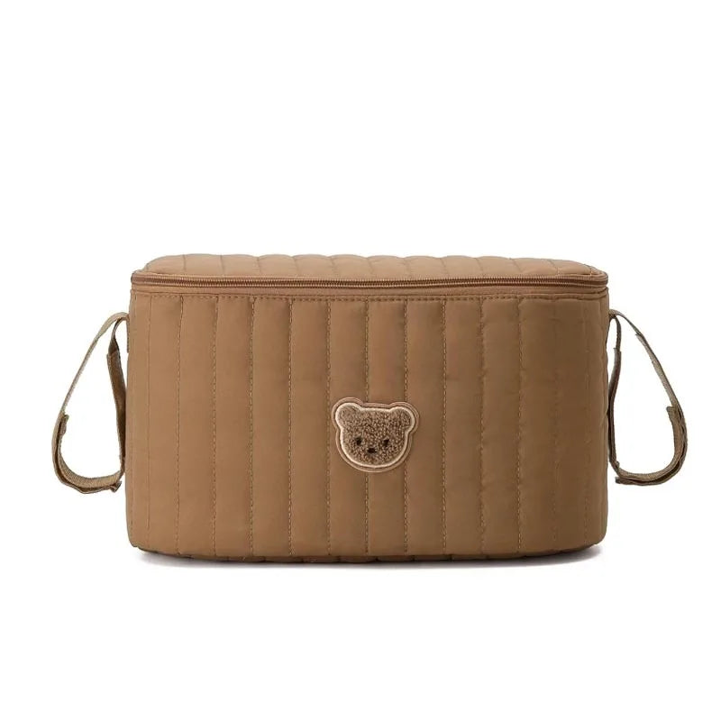 Mommy Bag Korea Cute Bear Portable Multifunctional Stroller Nappy Bag Soft Maternity Storage Bags Baby Diaper Organizer