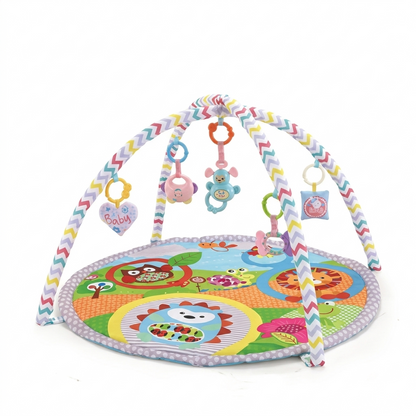 Baby Activity Gym Play Mat with Fitness Frame