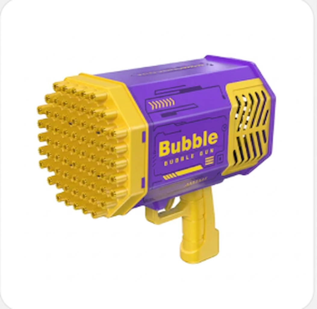 Electric Bubble Gun for Kids – 40 & 69 Holes