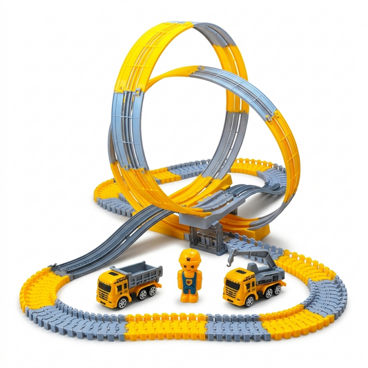 Children Electric Track Car Toy Set