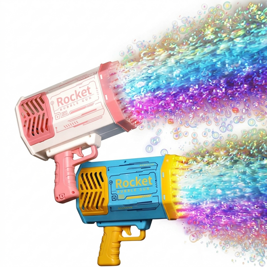 Electric Bubble Gun for Kids – 40 & 69 Holes