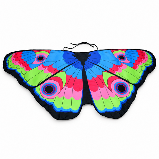 Kids Butterfly Wings Shawl Costume Cape