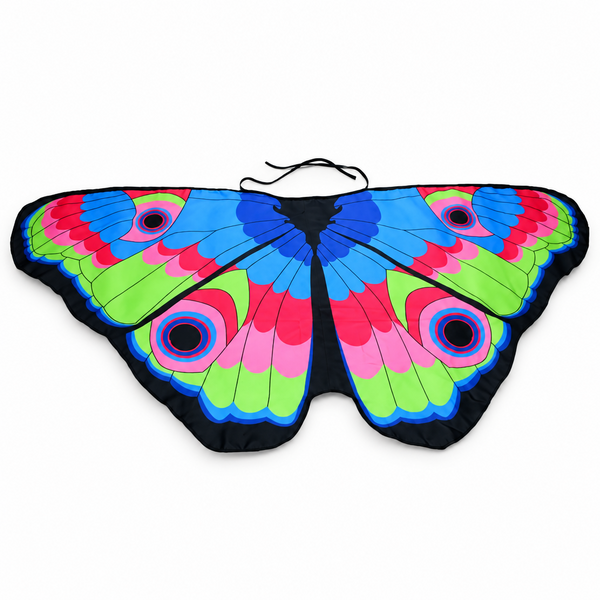 Kids Butterfly Wings Shawl Costume Cape