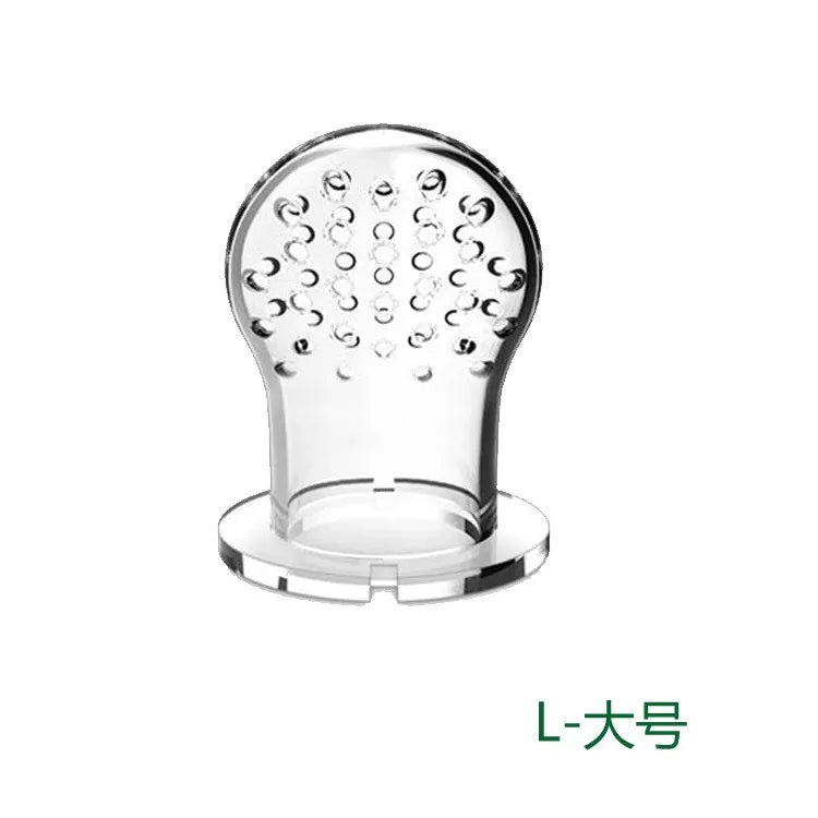 Silicone Baby Fruit Feeder Baby Pacifier Food Vegetable Supplement Soother Infant Nibber Teether with Cover Baby Feeding Items