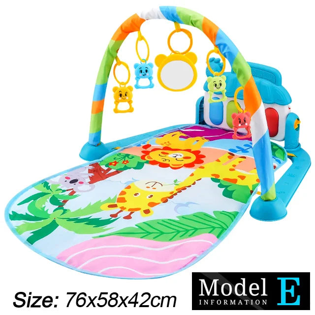 Baby Fitness Activity Gym Play Mat – Musical Piano Toy