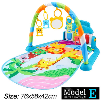 Baby Fitness Activity Gym Play Mat – Musical Piano Toy