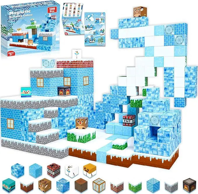 Magnetic Building Blocks Set