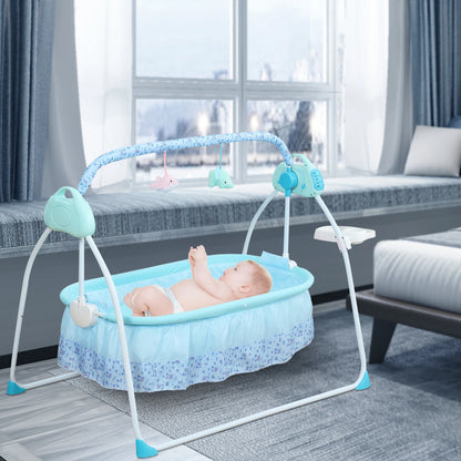 Automatic Baby Swing with Music & Mosquito Net - for Infants