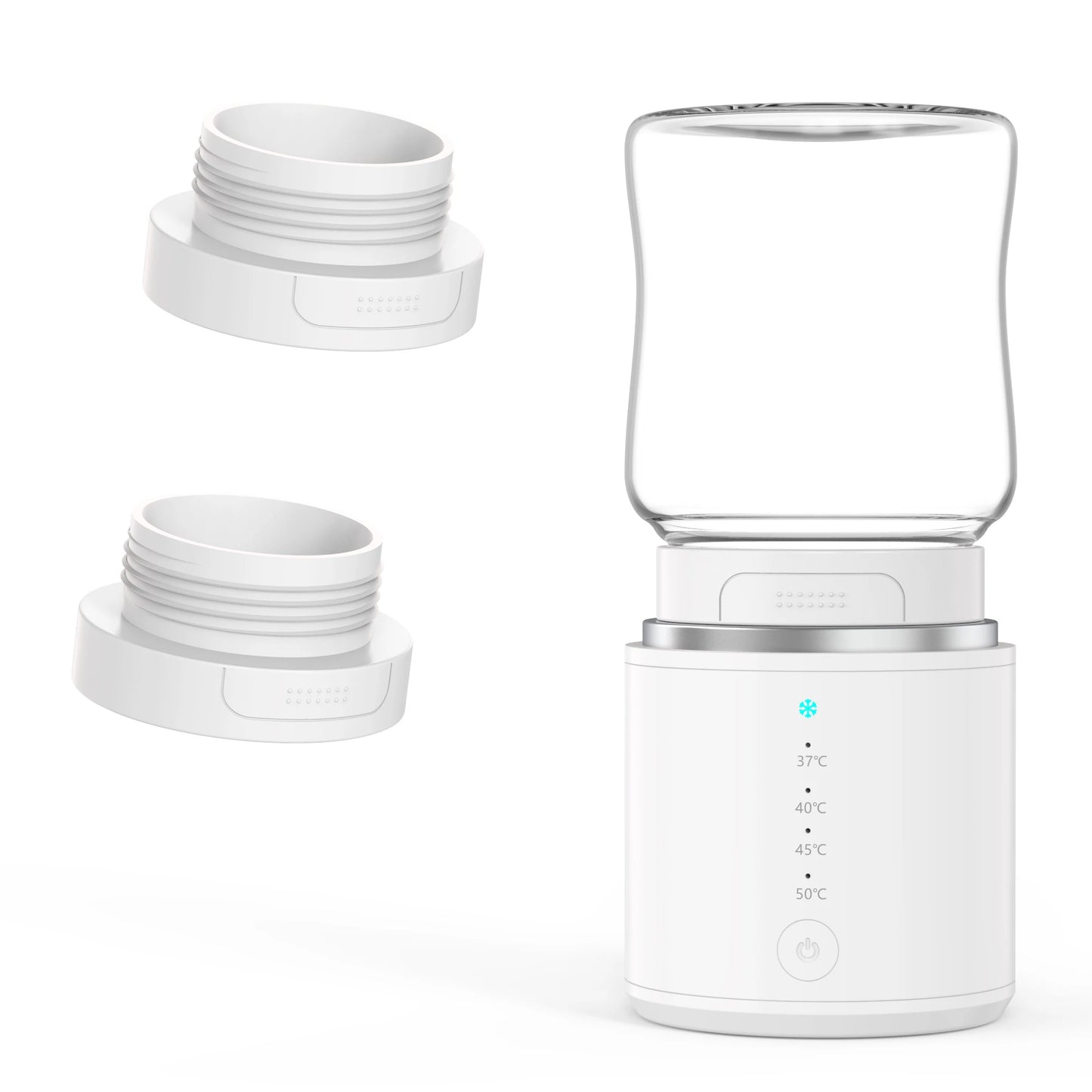 BornBL N1 Portable Bottle Warmer Travel Baby Bottle Warmer for Breastmilk On The Go Travel Bottle Warmer Leak-Proof