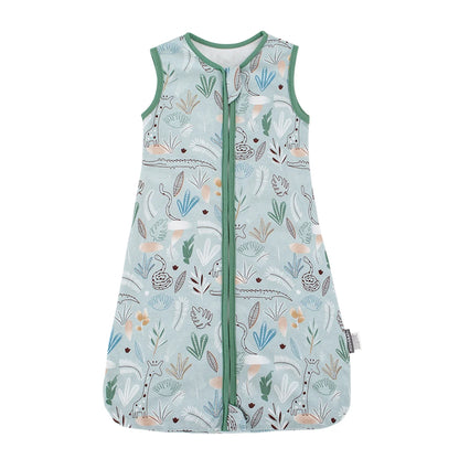 Baby Sleeping Bag 3-18 Months Summer Thin Kids Sleepwear Flowers For Girls Baby Sleepsacks 100% Cotton Anti-Kick Blanket