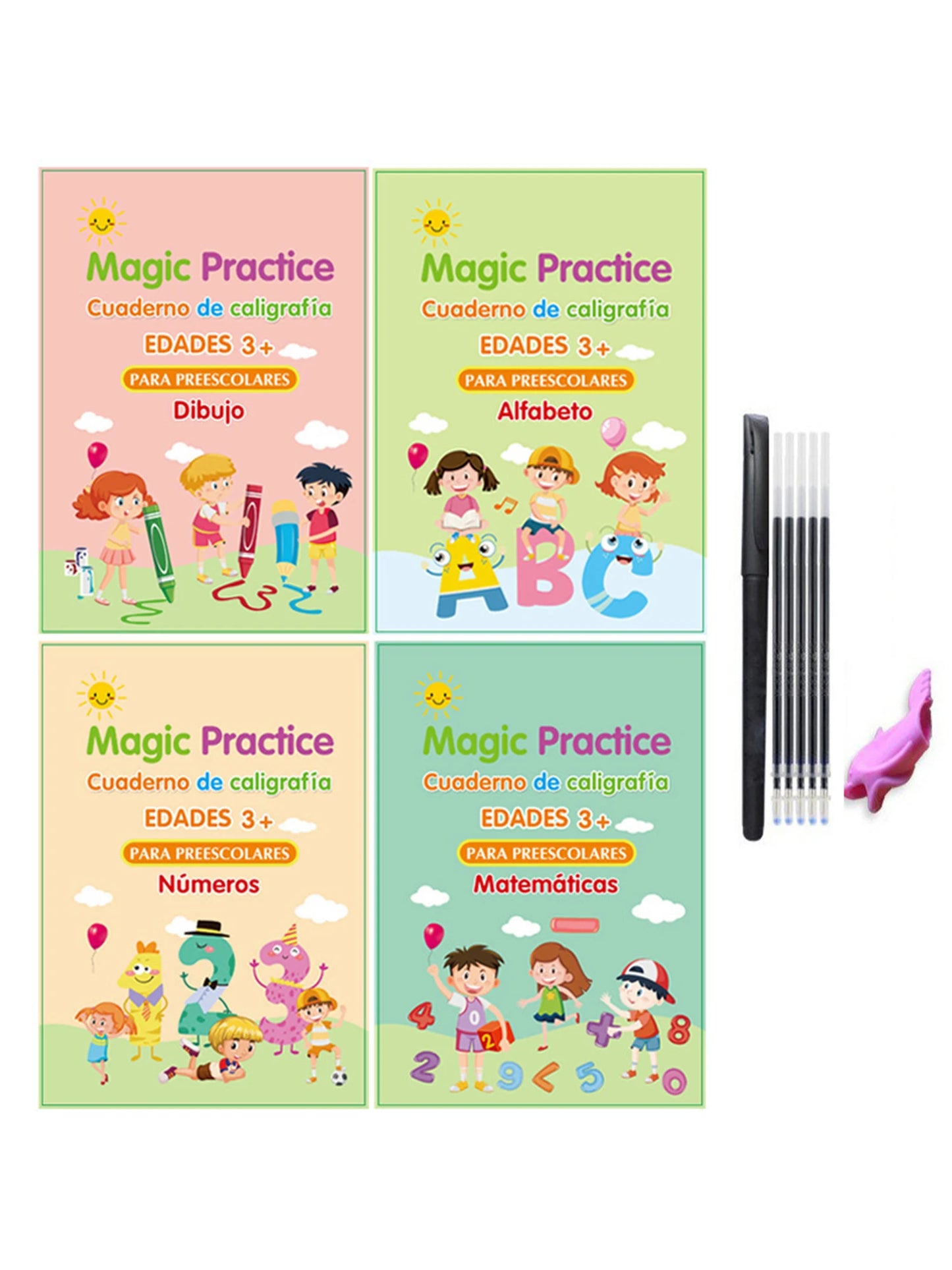 Kids Magic Writing Practice Books