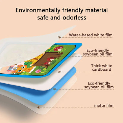 Reusable Magic Drawing Book for Kids with Pen Montessori Early Education Water Coloring Toy for Children Gift Water Drawing Book