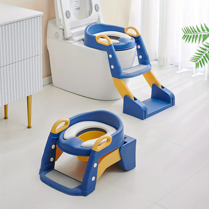 2 In 1 Toilet Potty Training Seat With Step Stool Ladder And Urinal, Safe & Comfortable Potty Chair Withadjustable Height.