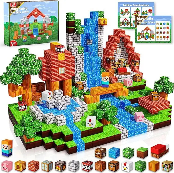 Magnetic Building Blocks Set
