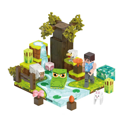 3D My Magnetic Building Blocks, DIY Learning Building Space Reasoning Toys, Birthday Gifts for Children over 6 Years Old