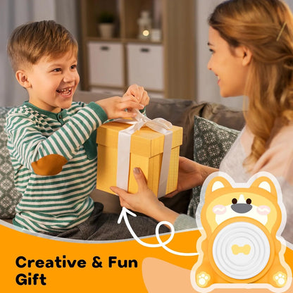 Pottery Wheel for Kids 8-12, Complete Art & Craft Set with 3 Pack Air Dry Clays, Paints - DIY Ceramic Maker Mini for Beginners C