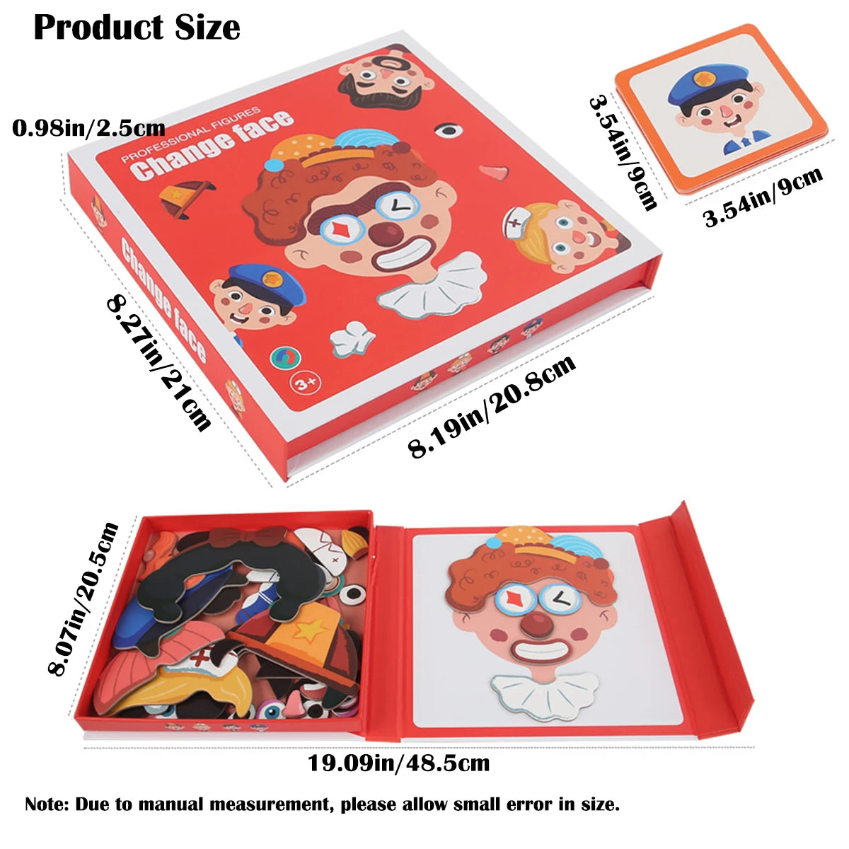 Magnetic Travel Puzzle Set for Kids