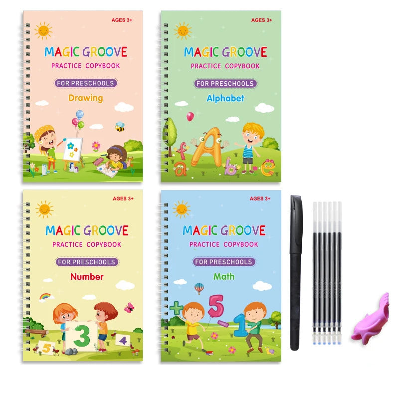 Kids Magic Writing Practice Books