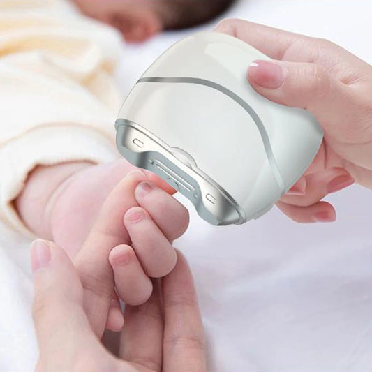 Electric Automatic Nail Clippers With Light Trimmer Nail Cutter Manicure For Baby Adult Care Scissors Body Tools USB Charging