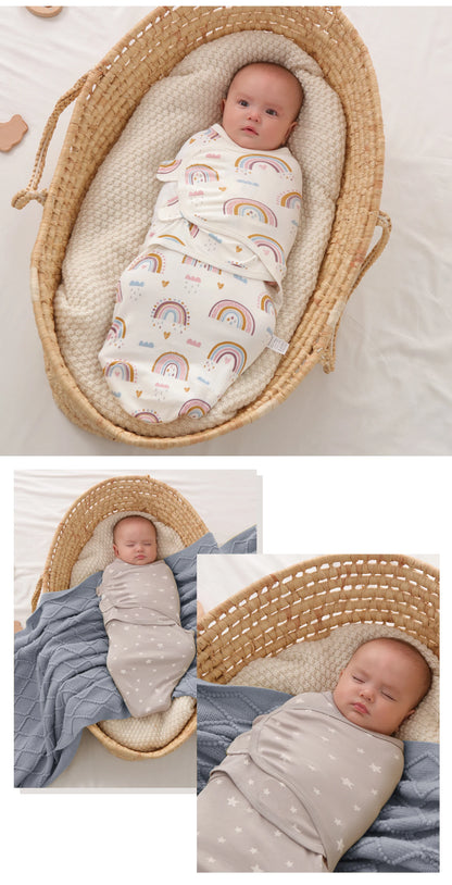 INSULAR New Summer Thick Swaddle 100% Cotton Newborn Infant Bags Wrapping Baby Sleep Sack Diaper Cocoon For Newborns Bags 1pc