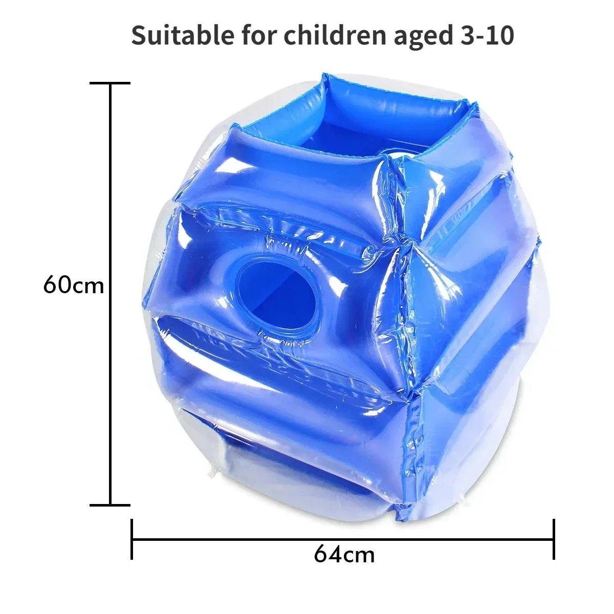 60cm Bubble Ball Human Inflatable Collision Game PVC Durable Buffer Ball Outdoor Activity Toy for Family Party Kids Game Toys