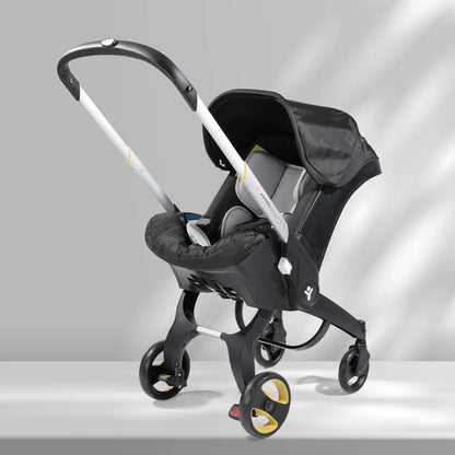 Portable baby stroller, Baby folding stroller, Two-way push, Adjustable sunshade, Baby travel stroller