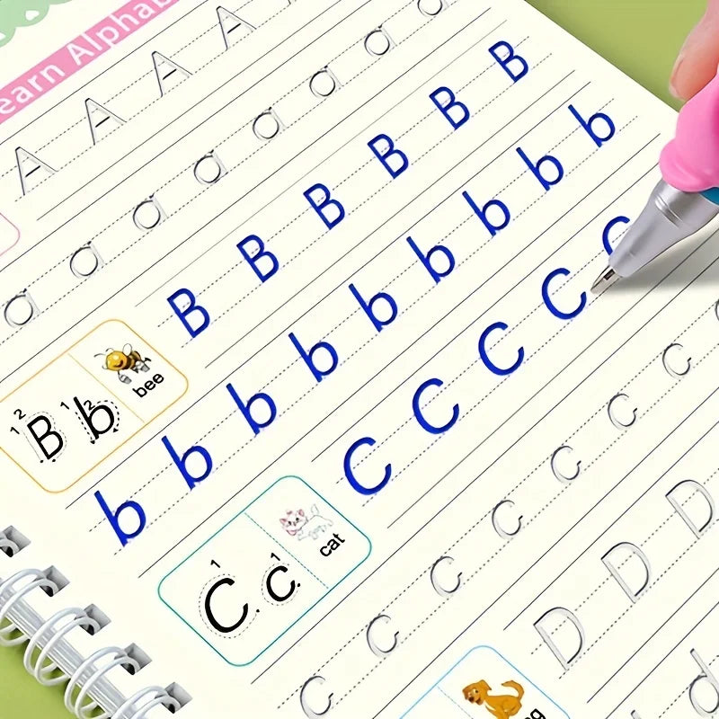 Kids Magic Writing Practice Books