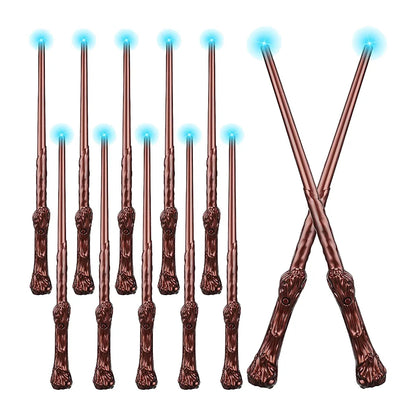 Light-Up Wizard Wands with Sound - 10 Piece Set