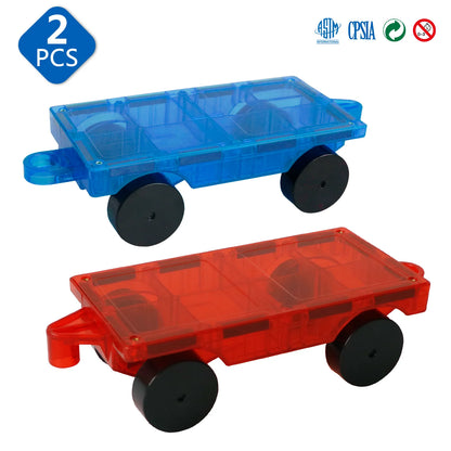 Magplayer Magnetic Building Blocks Construction Strong Magnet Tiles Children Montessori Educational Toys for Kids Christmas Gift