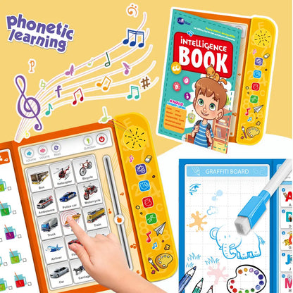 Interactive Electronic Learning Books with Pen, Multi-theme Sound Books for Kids, Music & Speaking  Educational Toys