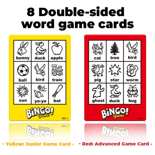 Children's educational game machine, English word learning tool, intelligence development, fun interactive table game