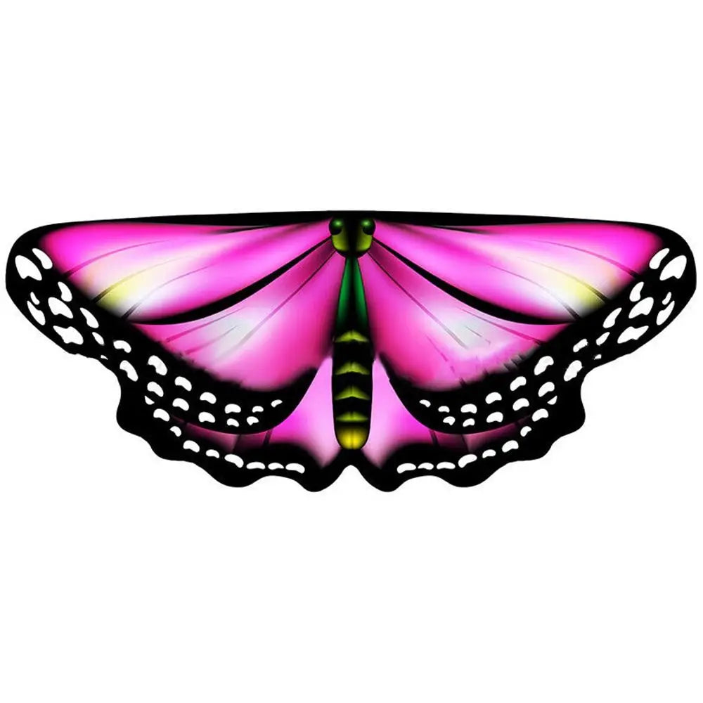 Kids Butterfly Wings Shawl Costume Cape